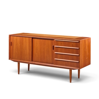  Falster Falster Mid Century Danish Teak Credenza