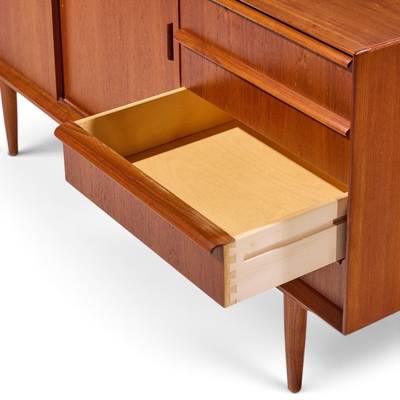  Falster Falster Mid Century Danish Teak Credenza