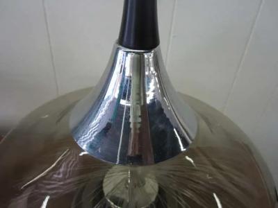  Fantasia Light Pair Of Sexy 1970s Chrome Fiber Optic Lamps