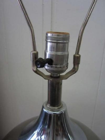  Fantasia Light Sexy Pair Of 1970s Chrome Fiber Optic Globe Lamps Mid century Modern