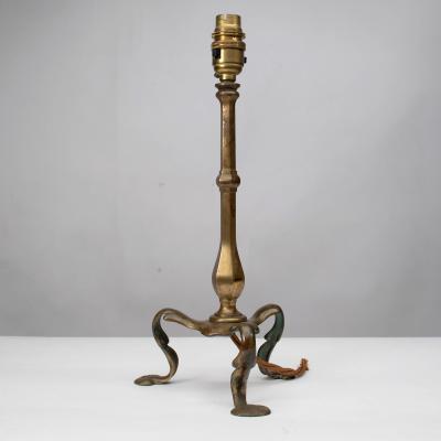  Faraday Sons Faraday Sons A Near Pair of Arts Crafts Pullman Coach Brass Table Lights