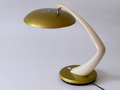  Fase Mid Century Modern Desk Light or Table Lamp Boomerang 64 by Fase Spain 1960s