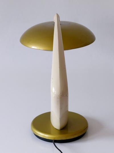  Fase Mid Century Modern Desk Light or Table Lamp Boomerang 64 by Fase Spain 1960s