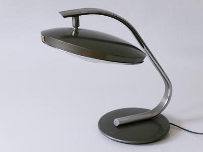 Fase Mid Century Modern Desk Light or Table Lamp Boomerang by Fase Spain 1960s