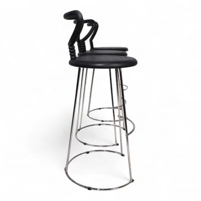  Fasem Fasem Italia 3 piece set of postmodern bar stools by Nobu Tanigawa 1990