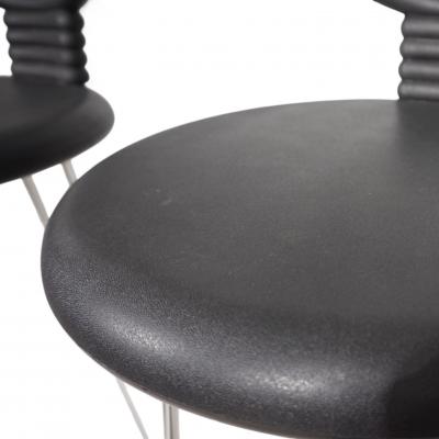  Fasem Fasem Italia 3 piece set of postmodern bar stools by Nobu Tanigawa 1990
