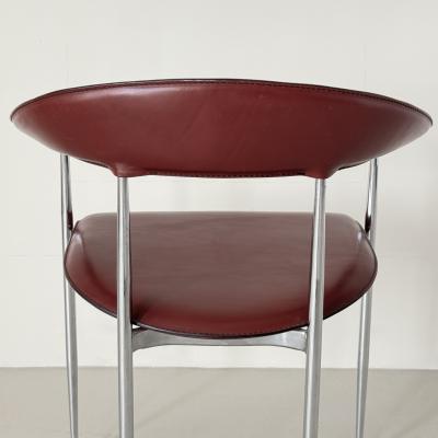  Fasem Gianfranco Gualtierotti and Giancarlo Vegni four chairs no P40 early 1980s