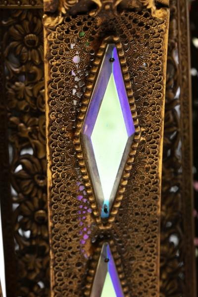 Feldman Lighting Co Large Pair of Moroccan Style Lantern Pendant Lights by Feldman Lighting c 1960