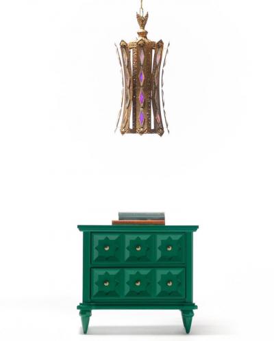  Feldman Lighting Co Large Pair of Moroccan Style Lantern Pendant Lights by Feldman Lighting c 1960