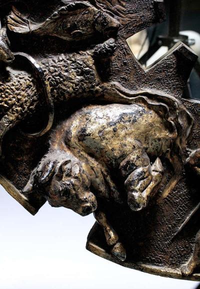  Finesse Originals Zodiac Mirror in Brutalist Style by Finesse Originals