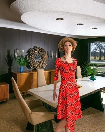  Finesse Originals Zodiac Mirror in Brutalist Style by Finesse Originals