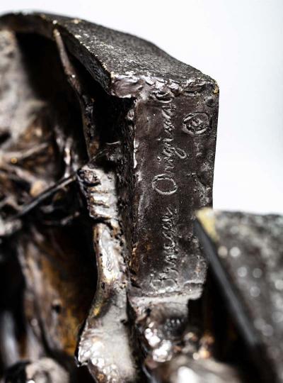  Finesse Originals Zodiac Mirror in Brutalist Style by Finesse Originals