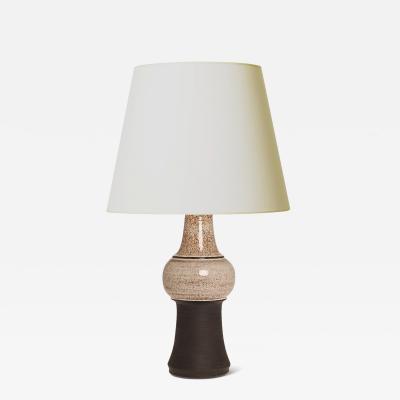  Finns Keramik Table Lamp with Baluster Form by Finns Keramik