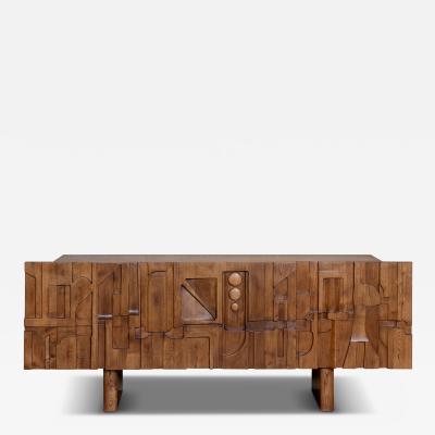  Flair Edition F Edition Brutalist Sculptural Sideboard