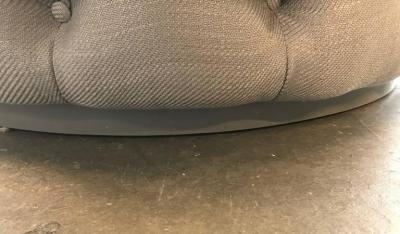  Flavor Custom Design Pair of Large Flavor Custom Originals Modern Tufted Ottomans