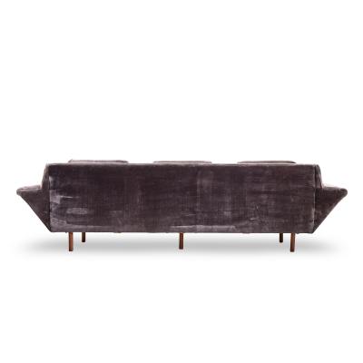 Flexsteel Flexsteel Mid Century Walnut Thunderbird Sofa
