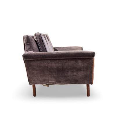  Flexsteel Flexsteel Mid Century Walnut Thunderbird Sofa
