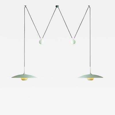  Florian Schulz Florian Schulz Double Onos 55 in Brass Flat mint green with Side Counterweight