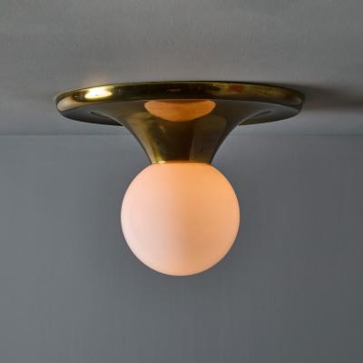  Flos Large 1960s Achille Castiglioni Pier Giacomo Light Ball Wall or Ceiling Lamp