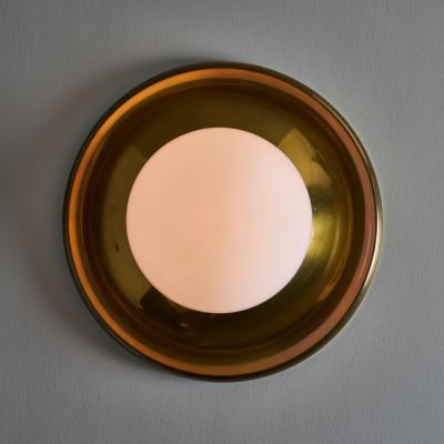  Flos Large 1960s Achille Castiglioni Pier Giacomo Light Ball Wall or Ceiling Lamp