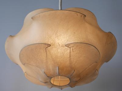  Flos XL Mid Century Modern Cocoon Pendant Lamp or Hanging Light by Flos Italy 1960s