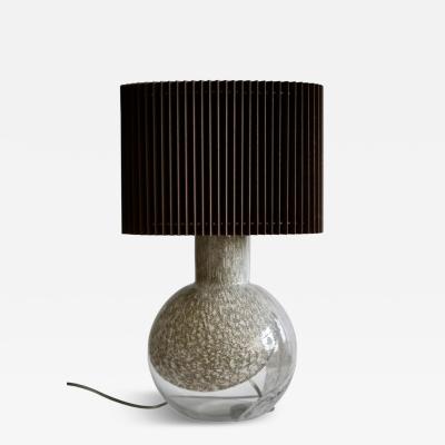  Flygfors Glass A table lamp by Victor Berndt for Flygfors