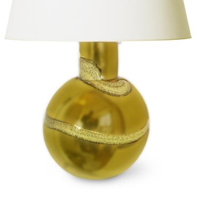  Flygsfors Mod Swedish Table Lamp in Gold Mirrored Glass