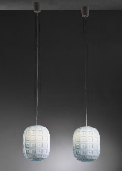  Flygsfors Pair of Helena Tynell pendants for Flygsfors