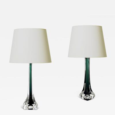  Flygsfors Pair of Table Lamps by Paul Kedelv for Flygsfors