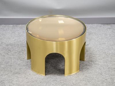  Foddis Baisi Small amber Colosseum table