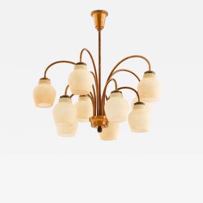  Fog M rup Ceiling Lamp by Ansgar Fog Erik M rup 1940s