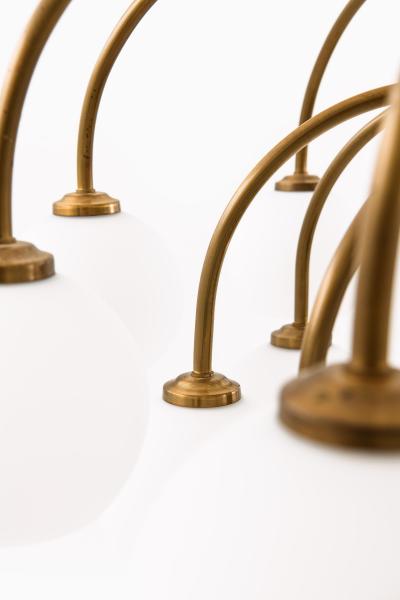  Fog M rup Ceiling Lamp in Brass by Fog M rup 1940s