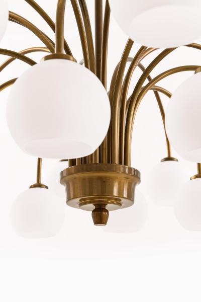  Fog M rup Ceiling Lamp in Brass by Fog M rup 1940s