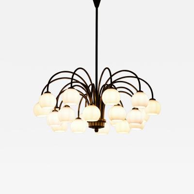  Fog M rup Ceiling Lamp in Brass by Fog M rup 1940s