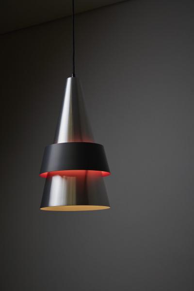  Fog M rup Corona Pendant by Jo Hammerborg 1960s