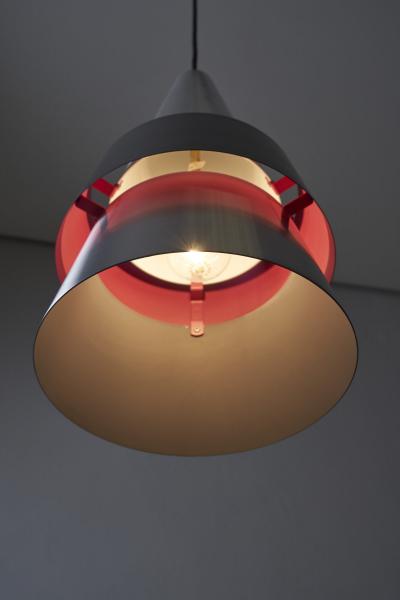  Fog M rup Corona Pendant by Jo Hammerborg 1960s