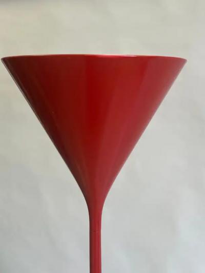 Fog M rup Danish Midcentury Art Deco Style Luminator Floor Lamp Attr to Fog Morup