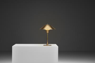  Fog M rup Fog M rup Attr Brass Table Lamp Denmark First half of the 20th Century