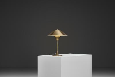  Fog M rup Fog M rup Attr Brass Table Lamp Denmark First half of the 20th Century