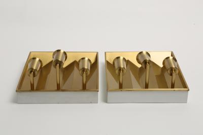  Fog M rup Fog Morup Brass Wall Lamps Pair