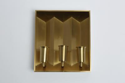  Fog M rup Fog Morup Brass Wall Lamps Pair