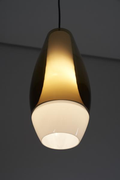  Fog M rup Glass Rota Pendant by Bent Nordsted 1960s