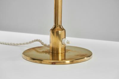  Fog M rup Lille Kongelys Brass Table Lamp by Fog M rup Denmark circa 1940s