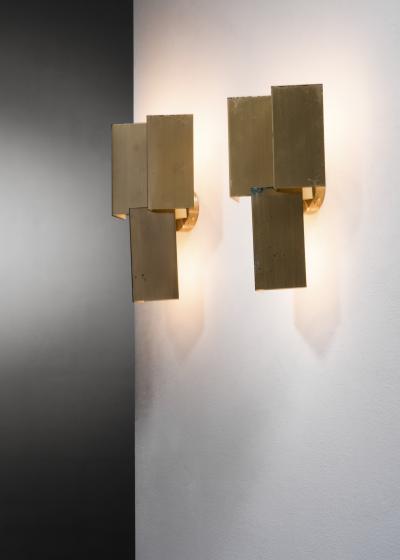  Fog M rup Pair of Inger and Johannes Exner wall lamps