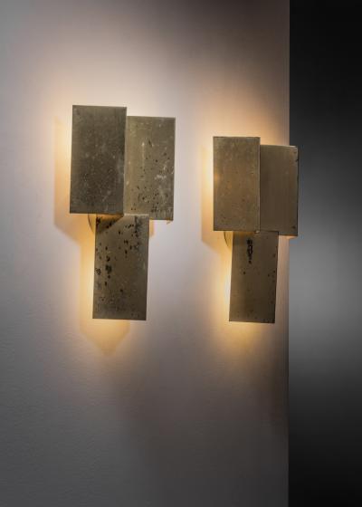  Fog M rup Pair of Inger and Johannes Exner wall lamps
