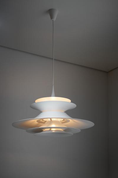  Fog M rup XL Radius Pendant by Erik Balslev 1970