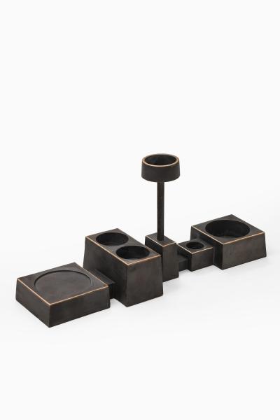  Folkform Candle Collage Candlestick in Bronze by Folkform 2010