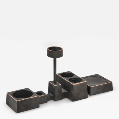  Folkform Candle Collage Candlestick in Bronze by Folkform 2010