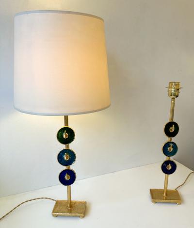  Fondica Pair of Lamps by Nicolas Dewael for Fondica France 1990s