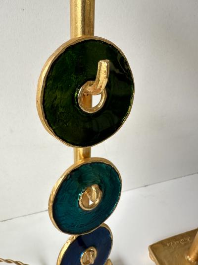  Fondica Pair of Lamps by Nicolas Dewael for Fondica France 1990s